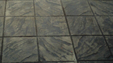 12" Grouted Slate Tile