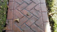 Old Brick Bed Course Border Stamps
