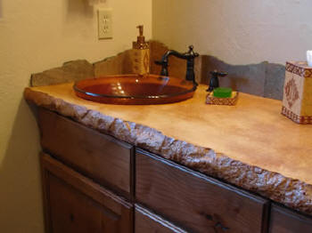MATCRETE® Split Face Countertop Edge Forms™ create realistic relief and detail for your concrete countertop edges. These forms are re-usable and ideal for making beautiful edges on countertops and tables. Because they are extremely flexible, Split Face Countertop Edge Forms easily wrap around corners without mitering and can also be used on plywood or melamine to free form any shape of table or countertop.