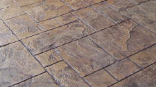Grand Ashlar Slate Stamped Concrete