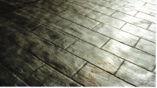 12" x 24" Italian Slate Running Bond Decorative Concrete Stamp