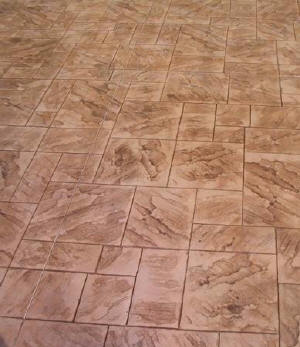 Stamped Concrete Pattern - La Habra Ashler Slate