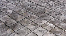 4" x 4" Monte Carlo Slate Tile Stamped Concrete