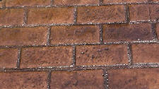 Running Bond Brick Stamped Overlay
