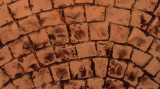 Portugal Fan Stamped Concrete