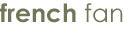 MATCRETE� French Fan has various rough-textured cobblestones laid out in a fishscale pattern.