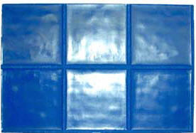 12" x 12" Grouted Mexican Tile Decorative Concrete Stamp