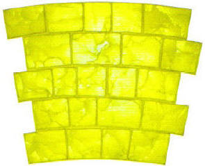 19' Slate Cobblestone Circle Decorative Concrete Stamp