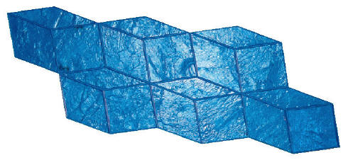 4 Dimensional Stain Cube Decorative Concrete Stamp