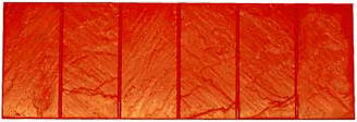 6" x 12" La Habra Slate Soldier Course Decorative Concrete Border Tool