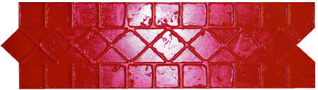 Christian Tile Decorative Concrete Border Tool