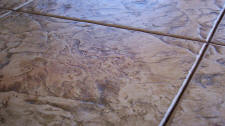 Monster Slate Stamped Concrete