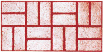 New Brick Basket Weave Decorative Concrete Stamp