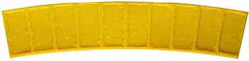 10' Old Brick Radius Soldier Course Decorative Concrete Border Tool