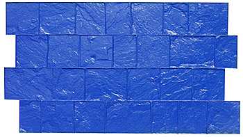 Old World Slate Cobblestone Decorative Concrete Stamp