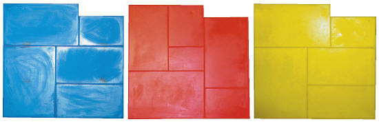 Ashler Tile Decorative Concrete Stamps