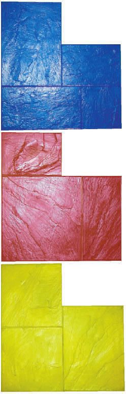 Extra Large Ashler Slate Decorative Concrete Stamps