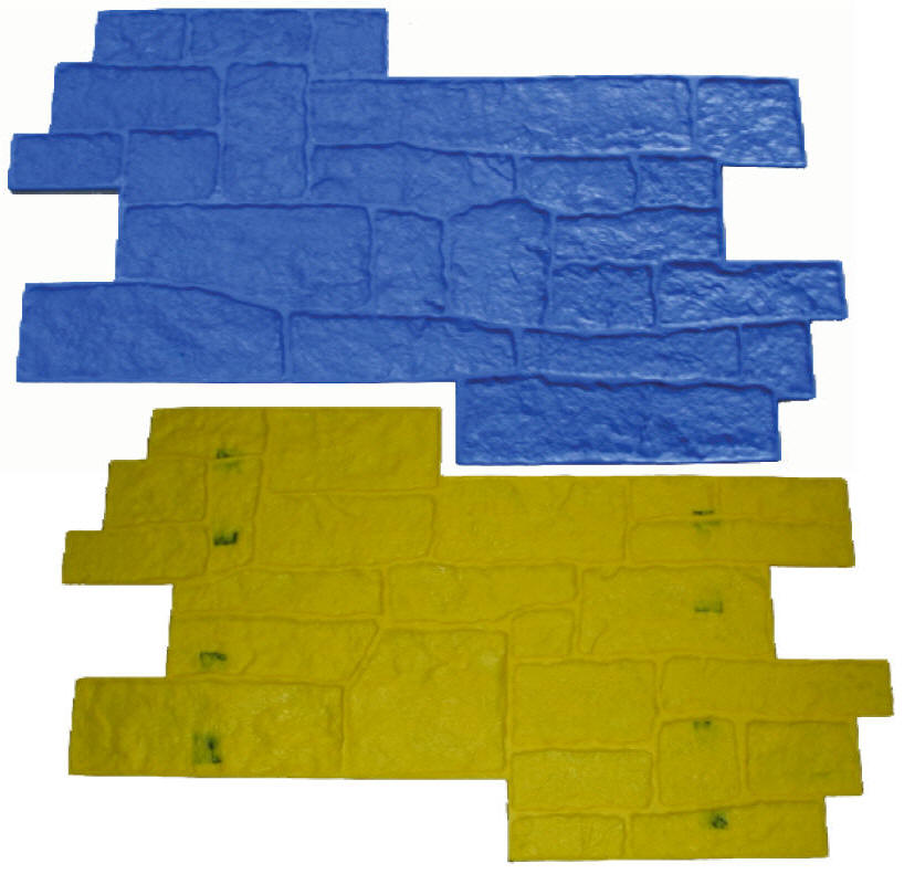 Random Cobblestone Decorative Concrete Stamps