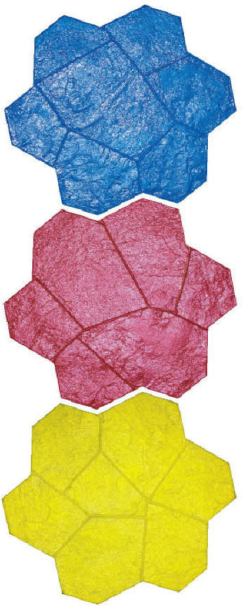 Random Granite Decorative Concrete Stamps
