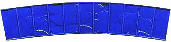 4" x 8" Slate Soldier Course 10' Radius