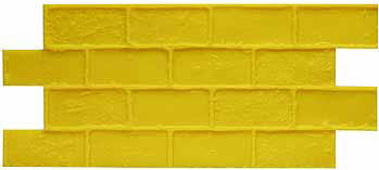 Old Brick Running Bond Decorative Concrete Stamps