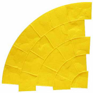 Slate Cobblestone Circle - 4'-4" 