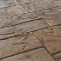 Large Ashler Slate Stamped Concrete