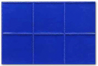 MATCRETE 12" Grouted Mexican Tile is a stacked bond pattern that emulates the look of Saltillo tiles with grouted joints.