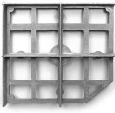 12" x 12" Tile Aluminum Pattern Imprinting Stamp