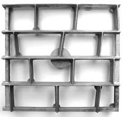 Large Cobblestone Aluminum Pattern Imprinting Stamp