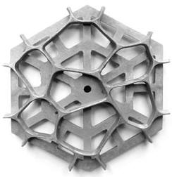 Large River Rock Aluminum Pattern Imprinting Stamp