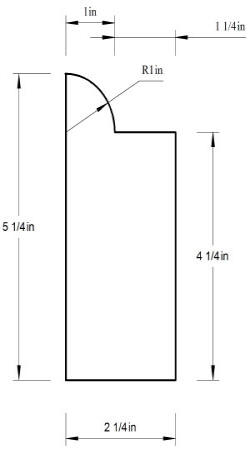 Small Radius Extension Reusable Formliners