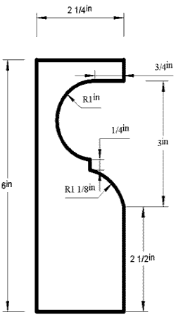 Wall Cap Reusable Formliner